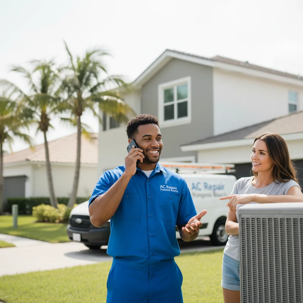 AC Repair Pompano Beach customer support in Mcclellandtown